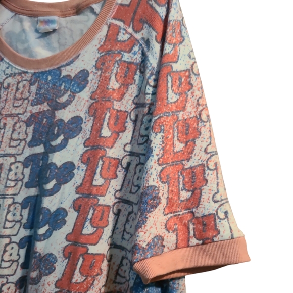 LLR LuLaRoe Unicorn Print Jane Sweatshirt Plus Sz 3XL - Picture 3 of 6